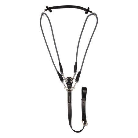 Koppel van kalfsleer en nylon Acavallo