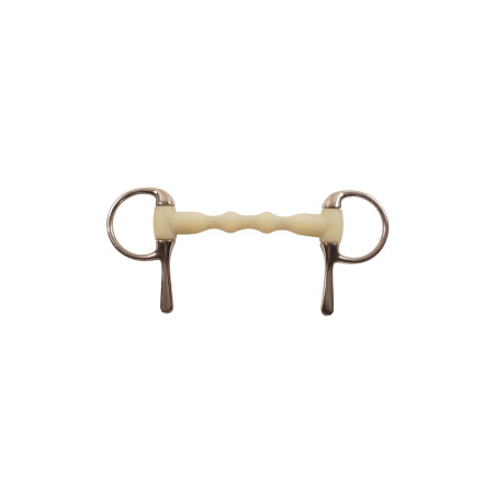 Halve hoge wangen bit met Mullen mondstuk Happy Mouth