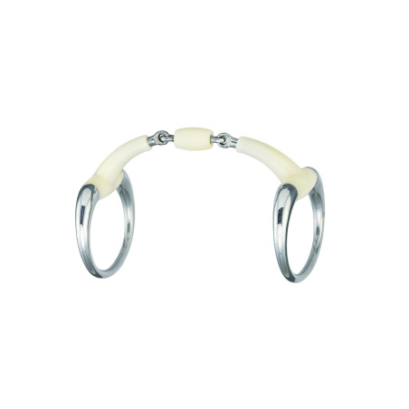 Olijfbit Happy Mouth met dubbel gebroken mondstuk