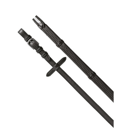 Teugels voor Engelse hoofdstel met nikkel gespen Equestro