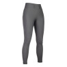 Legging HKM Jil High Waist met siliconen kniestukken - Grijs
