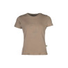 T-Shirt Lauria Garrelli Livigno Paardenhoofd - Taupe