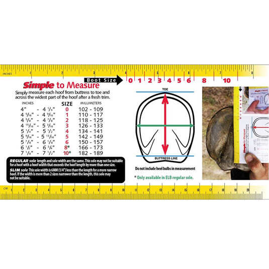 Neopreen hoefschoen met klittenbandsluitingen Cavallo Horse & Rider Zwart