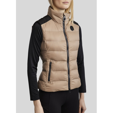 Mouwloze bodywarmer Montar MoAthena verfijnd damesmodel
