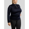 Polo Montar Briella lange mouwen kristal Roségoud Curve dames - Marine