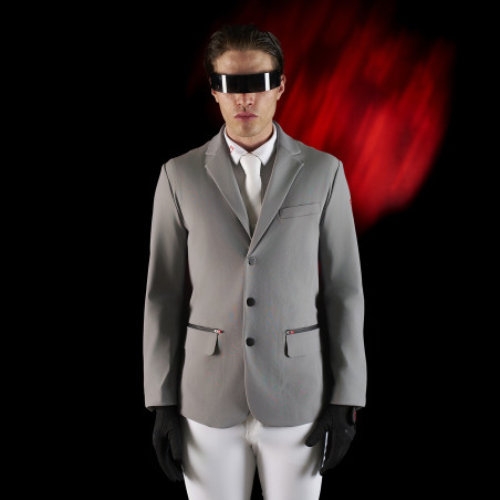 Wedstrijdjas heren Equestro Ridertechnology met thermisch gelaste naden