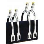 Feeling inox sporen met wiel