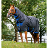 Amigo Ripstop Horseware 900D Plus Turnout 100g deken - Zwart / klassiek blauw