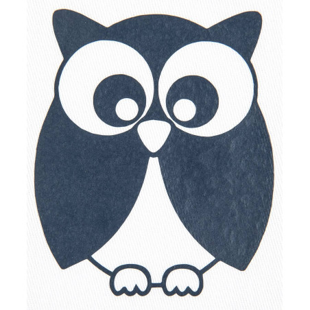 Strijkembleem uil HKM