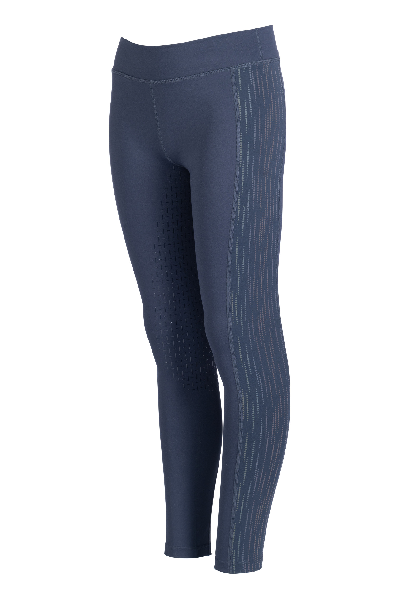Flow Reflective Legging Kinderen volledige zit in s. HKM Donkerblauw
