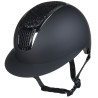 Glamour Shield Helm HKM - Zwart / zwart