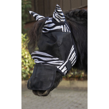 Vliegenmasker Zebra Shetty HKM