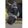 Vliegenmasker Zebra Shetty HKM - Zwart / wit