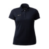 Functioneel poloshirt met korte mouwen Denise dames Horze - Donker marineblauw