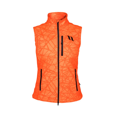 Hoogwaardige zichtbaarheidsbodywarmer Back on Track dames Flash