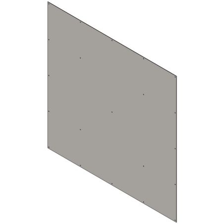 Interne bekleding voor staldeur een vleugel La Gée