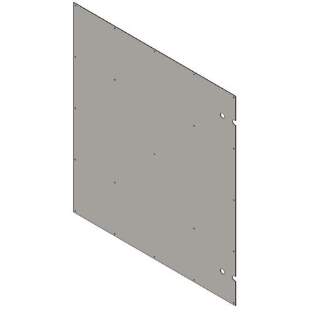 Binnenbekleding onderstel dubbele vleugeldeur voor boxdeur 2 vleugels La Gée