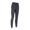 Amia-broek 6805 Pikeur kniestukken grip midhoge taille dames - Donkere schaduw