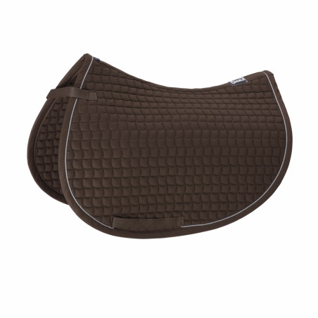 Eskadron zadeldek Katoen Zilver