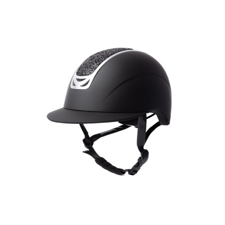 Paardrijcap met kristallen versiering Horze Arix II