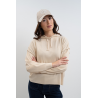 Plume hoodie Harcour - Linnen