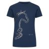 T-shirt HV Polo Laurelle kinderen - Marine
