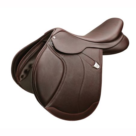 Selle Bates Caprilli Close Contact+ met vooruitgeschoven kwartier Luxe leder
