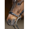 Set Neusriem Gourmette Hackamore HFI Master - Zwart