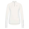 Lange mouwen polo Imperial Riding Parla dames - Wit