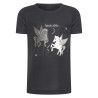 T-shirt Imperial Riding Star Sky kind - Zwart