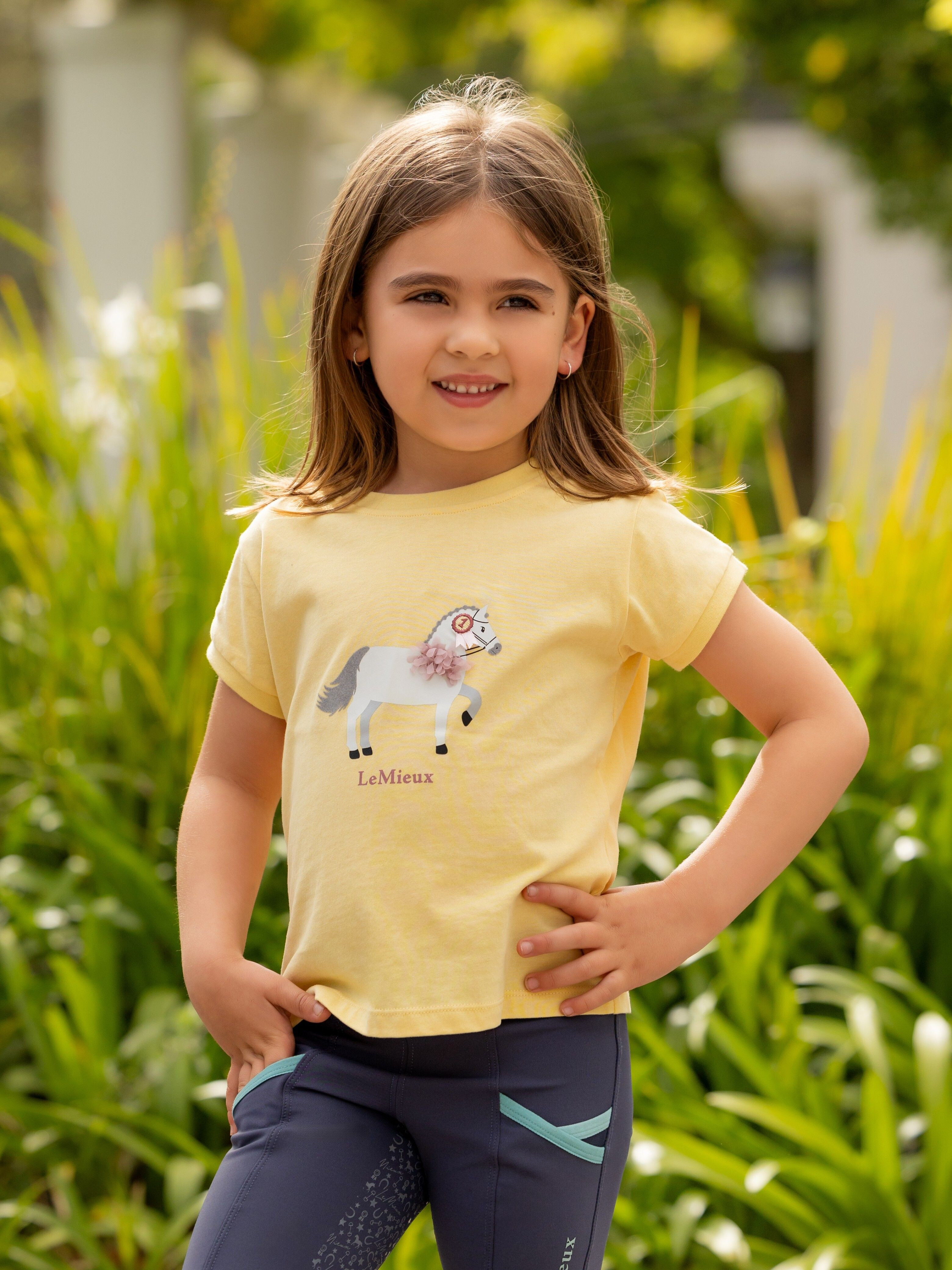 T-shirt Mini LeMieux Alex Mimosa