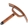 Gebogen zweetmes Covalliero Deluxe - Bruin / zwart