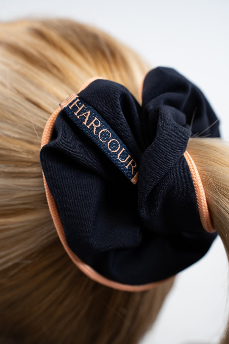 Chouchou Spidy Harcour Marine / abrikoos Marineblauw