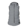 Gewatteerde mouwloze damesbodywarmer Horze reflecterend - Reflecterend zilver