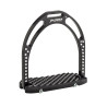 Beugels precious aluminium Jin Stirrup - Zwart strass