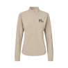 Kingsland KLNessa dames fleece-anorak - Beige klinker