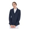 Wedstrijdjas dames in technische stretchstof Equestro - Marineblazer