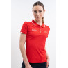 Polo Harcour Douve dames Swiss Equestrian Friends - Rood