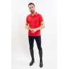 Polo Harcour Dranse heren Swiss Equestrian Friends - Rood