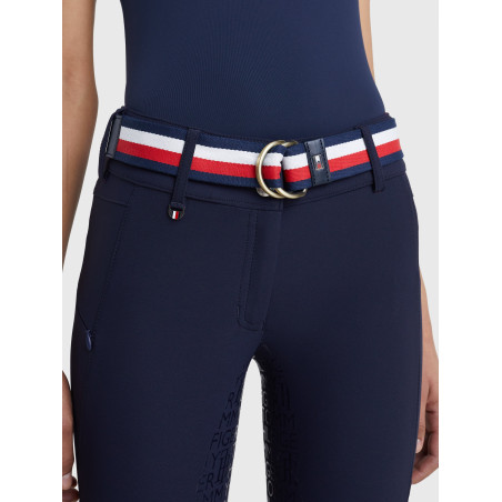 Gestreepte Tommy Hilfiger Equestrian Global damesriem