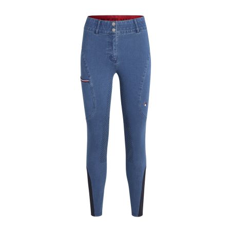 Broek Tommy Hilfiger Equestrian Texas Denim full grip dames