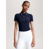Tommy Hilfiger Equestrian Harlem damespolo met korte mouwen - Marineblauw