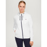 Sweat met rits Tommy Hilfiger Equestrian Kingston dames - Ecru