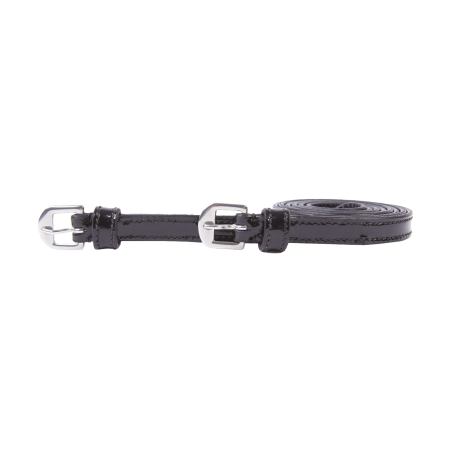 Waldhausen gelakte lederen spoorriemen