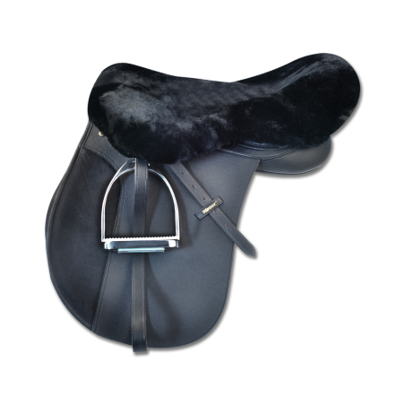 Zadelhoes van lamsvel van Waldhausen