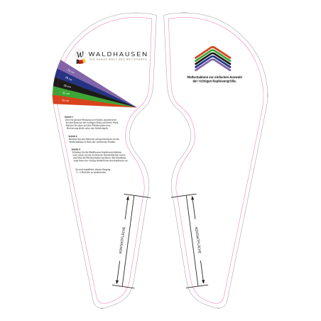 Maat voorbogen Waldhausen zadels