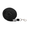 Longe van halster Waldhausen Plus met musketon - Zwart