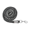 Longe van halster Waldhausen Plus met musketon - Zwart / grijs