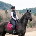 Klassieke gewatteerde jas Horze Spirit dames