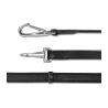 Waldhausen antislip teugels met musketon - Zwart